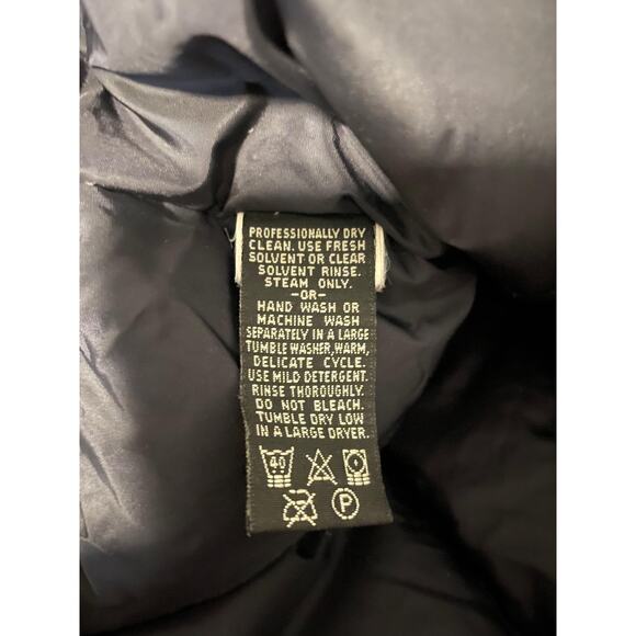 Eddie Bauer Jacket Mens XL Tall Beige Goose Down Puffer Winter Coat Outdoor READ - Picture 9 of 12